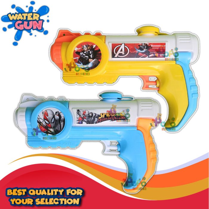 Popo Toys Holi Mini Star Wars Water Gun , with Free Balloons & Gulal | Assorted Colour | Best Festival Gift for Kids - Image 7