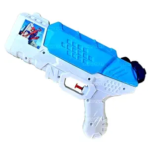PoPo Toys Holi Cute HydroFizz Fun Blaster Water Gun | with Free Balloons | Sky Blue |