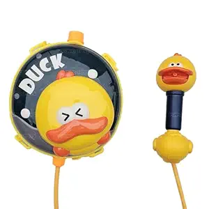 PoPo Toys Holi Pressure Pichkari with PELICAN Character Bag Tank- 3 LTR, with Free Balloons, Gulal and Surprise Holi Gift | Multicolor | Pelican Special Action Gun