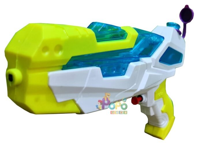 PoPo Toys Holi Godslayer Water Gun | With 100 Free Balloons | Yellow - Image 3