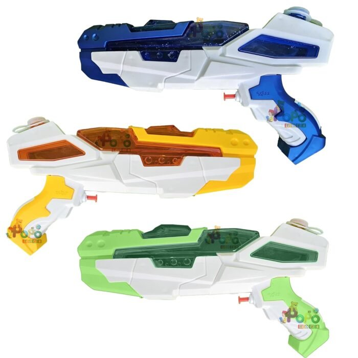 PoPo Toys Holi Godslayer Water Gun | With 100 Free Balloons | Yellow - Image 4
