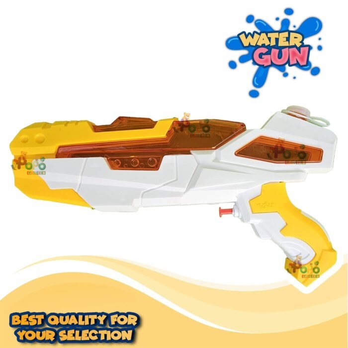 PoPo Toys Holi Godslayer Water Gun | With 100 Free Balloons | Yellow - Image 5