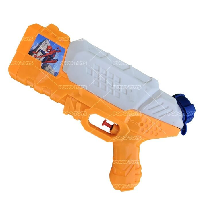 PoPo Toys Holi  Cute HydroFizz Fun Blaster Water Gun | with  Free Balloons | Rapid Orange |
