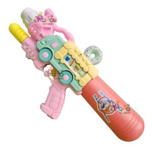 PoPo Toys Holi DOLPHIN Pull-n-Pump Pressure Pichkari | Ultimate Power Pressure | PINK | with Free Holi Balloons