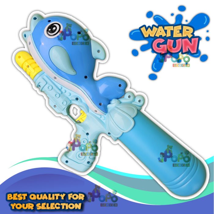 PoPo Toys Holi Pressure Pichkari with RABBIT Bag Tank- 2.5 LTR, with Free Balloons, Gulal and Surprise Holi Gift | Multicolor - Image 2