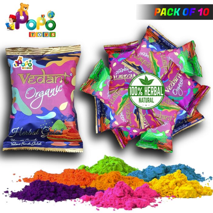 Popo Toys Holi Magic Balloon | Set Of 6 Bunch | 222 Balloons | Multicolour - Image 3